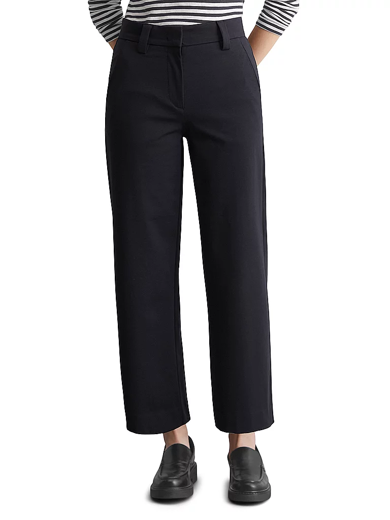 Marc O'Polo Damen Stoffhose Blau Gr. 38 2